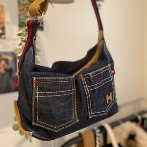 VINTAGE Tommy Hilfiger denim handbag❤️